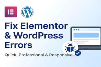fix wordpress critical error, bugs, elementor load issues