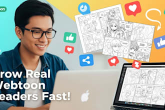 grow real readers for your webtoon, manga, or webcomic organically