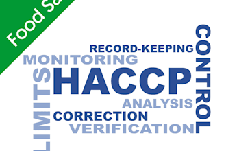 develop haccp plans and food safety documents for gfsi, fssc, brcgs, sqf