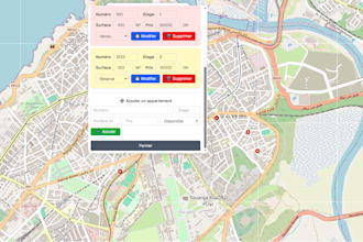 make an app for constructing areas