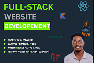 build a full stack website