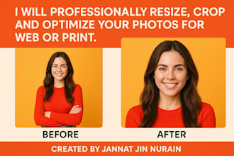 resize crop and optimize photos for web or print