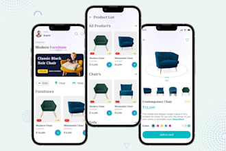 build ar furniture app, interior design app, ai furniture app, ecommerce app