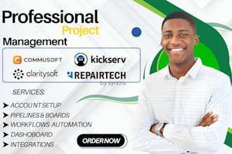 commusoft epairshopr field service CRM kickserv claritysoft worklows integration