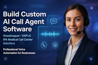 build grasshopper, vapi ai calling agent, ipa medical call center software