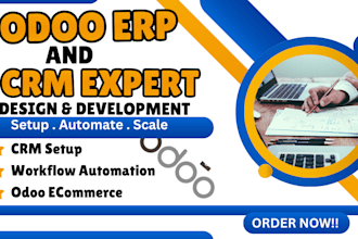 set up odoo website, odoo erp, odoo CRM odoo ecommerce, odoo business automation