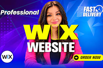 wix landing page, wix sales page, wix one page design, landing page wix