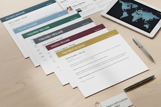find jobs and write tailored resumes cover letters for your career