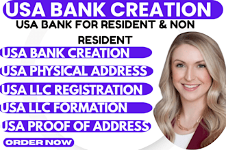 handle usa bank creation with wise mercury stripe us bank and llc registration