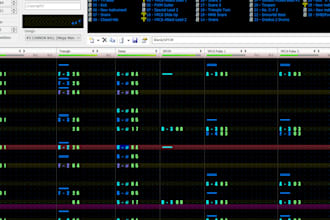 compose and arrange chiptune music based on a wide variety of games