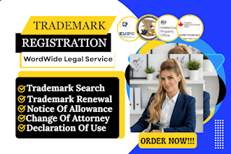be attorney for trademark renewal, revive mark, sou, uspto