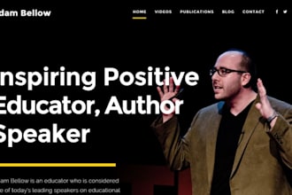 build squarespace keynote speaker website public speaker blog podcast website
