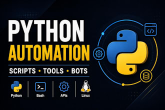 develop advanced python systems and automation