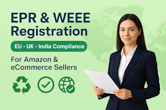 handle epr and weee registration for your eu, UK, germany and india products