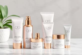 design luxury cosmetic product packaging and label design