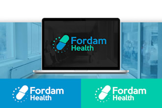 design professional medical career training logo