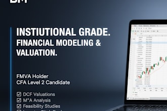 build investor ready financial model and dcf valuation
