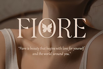 do luxury jewelry, perfume, beauty and cosmetic logo design