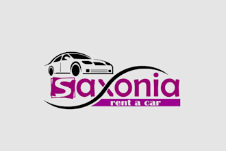 design spotless corporate rent car logo