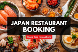 book and recommend restaurants, museum tickets in tokyo