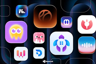 do modern and clean icon for you