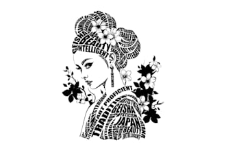do custom word cloud art and typography t shirt design