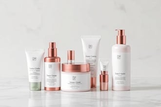 design cosmetic labels and luxury packaging