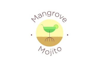 make awesome whimsical logo for beach vacation rental home