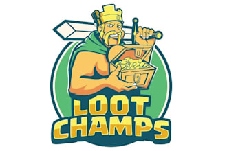design awesome clash of clans type logo