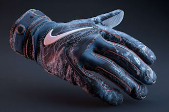 design 3d gloves, socks, boxing, goalkeeper gloves, and textiles