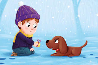 children story book illustration children story book illustration
