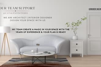 be your designer for residential spaces