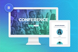 develop conference website design