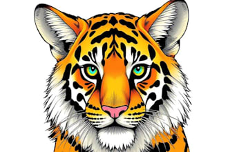 do vector tracing or redraw any image
