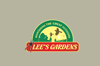create super logo for garden grounds maintenance sole trader