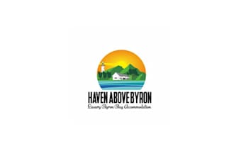 do tasteful greatest logo for luxury accommodation byron bay