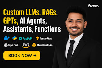 create custom ai llm agents, rags, chatbots, gpts