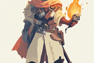 design 2d game character