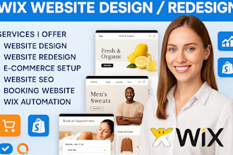 redesign revamp wix ecommerce hotel booking website rebuild wix business website