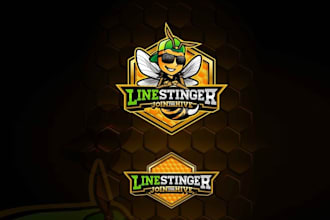 design powerful consulting bee honey logo