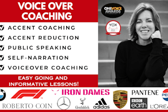 provide accent and vocal coaching to boost your confidence