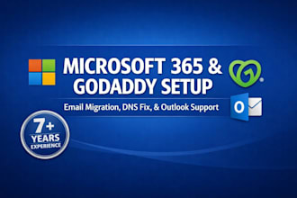 setup and fix microsoft 365, outlook, email, dns, voip issues