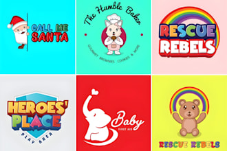 design child care, day care,baby care, home care, baby shop, school or kids logo
