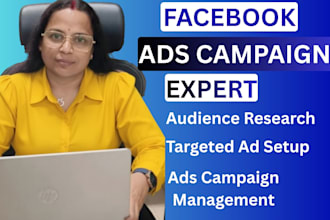 be your facebook ads and instagram ads specialist