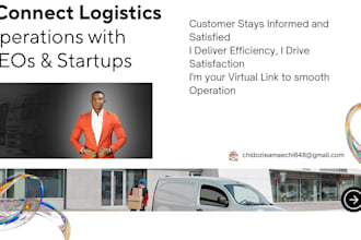 manage logistics, dispatch, data entry, and customer service tasks efficiently