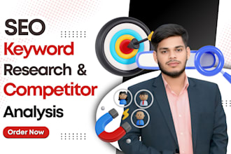 do expert SEO keyword research and competition analysis