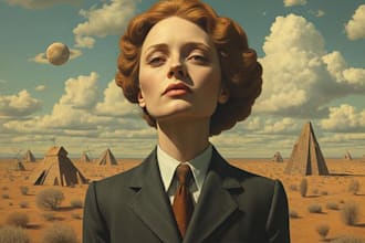 make a surreal digital collage artwork