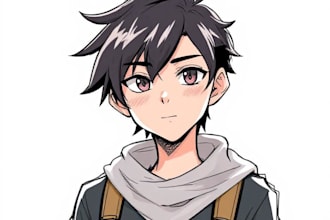 sketch anything or concept into anime style
