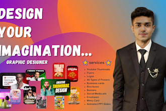 turn your ideas into professional graphic design