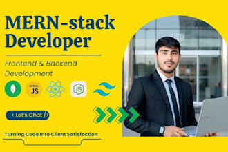 be your dedicated mern stack developer for full stack web applications